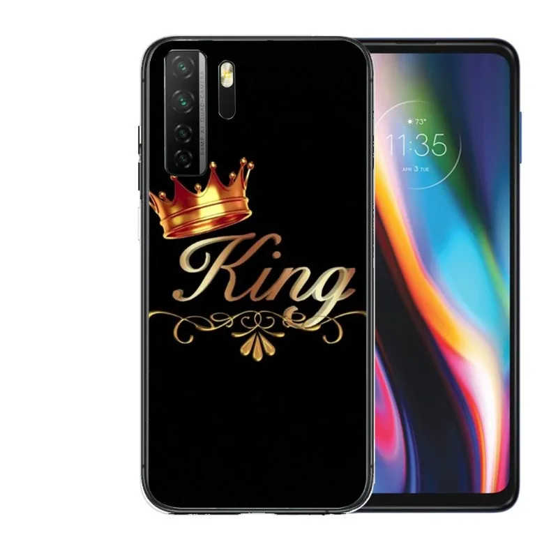 Фото Чехол Kiang Tu для телефона Huawei P50 P40 P30 Pro Lite P Smart 2021 2019 Magic 3, мягкий черный чехол для телефона №5