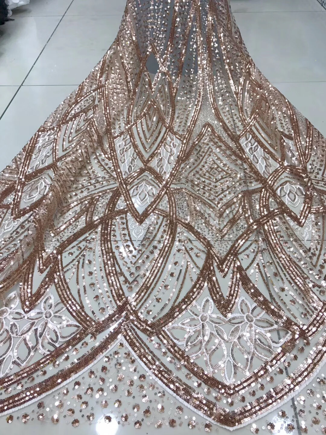 

Золотые 2021 новейшие нигерийские кружева, ткани высокого качества, африканские кружева, ткань для свадебного платья, французское Тюлевое кружево, материал