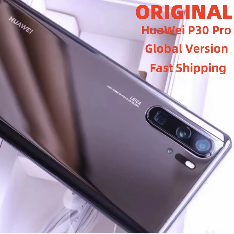 Disponibile versione globale HuaWei P30 Pro Smartphone 40W Super Charger VOG-L29 Kirin 980 NFC Wireless Charge 6.47 "OLED Celulares