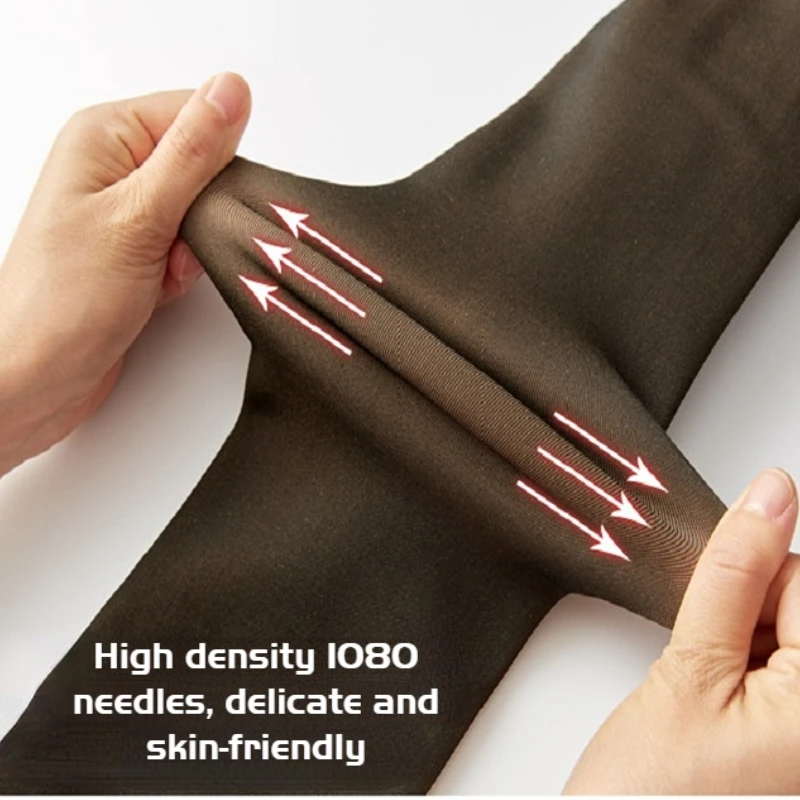Women's Fleece Tights Ladies Warm Winter Tights Leggings Thicken Fleece Panty Fake Translucent Pantyhose Thermal Stockings Woman