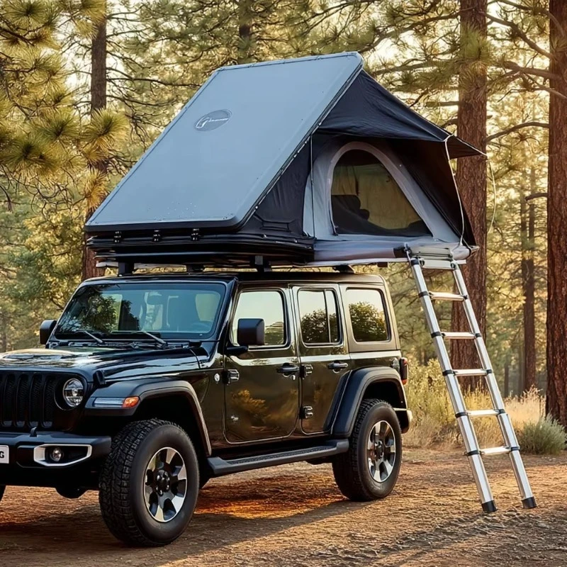 Сверхпрочная складная палатка на крышу автомобиля для |   Водонепроницаемая автомобильная палатка с матрасом и лестницей (art.: 3920dc1300d64) - 3920dc1300d64