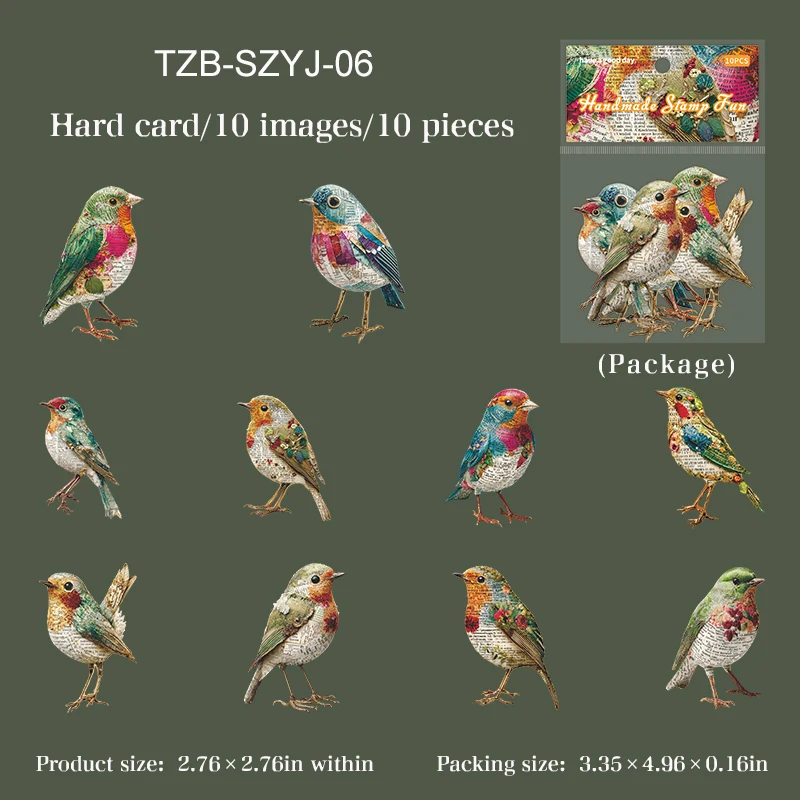 

Jianwu набор наклеек для коллажа