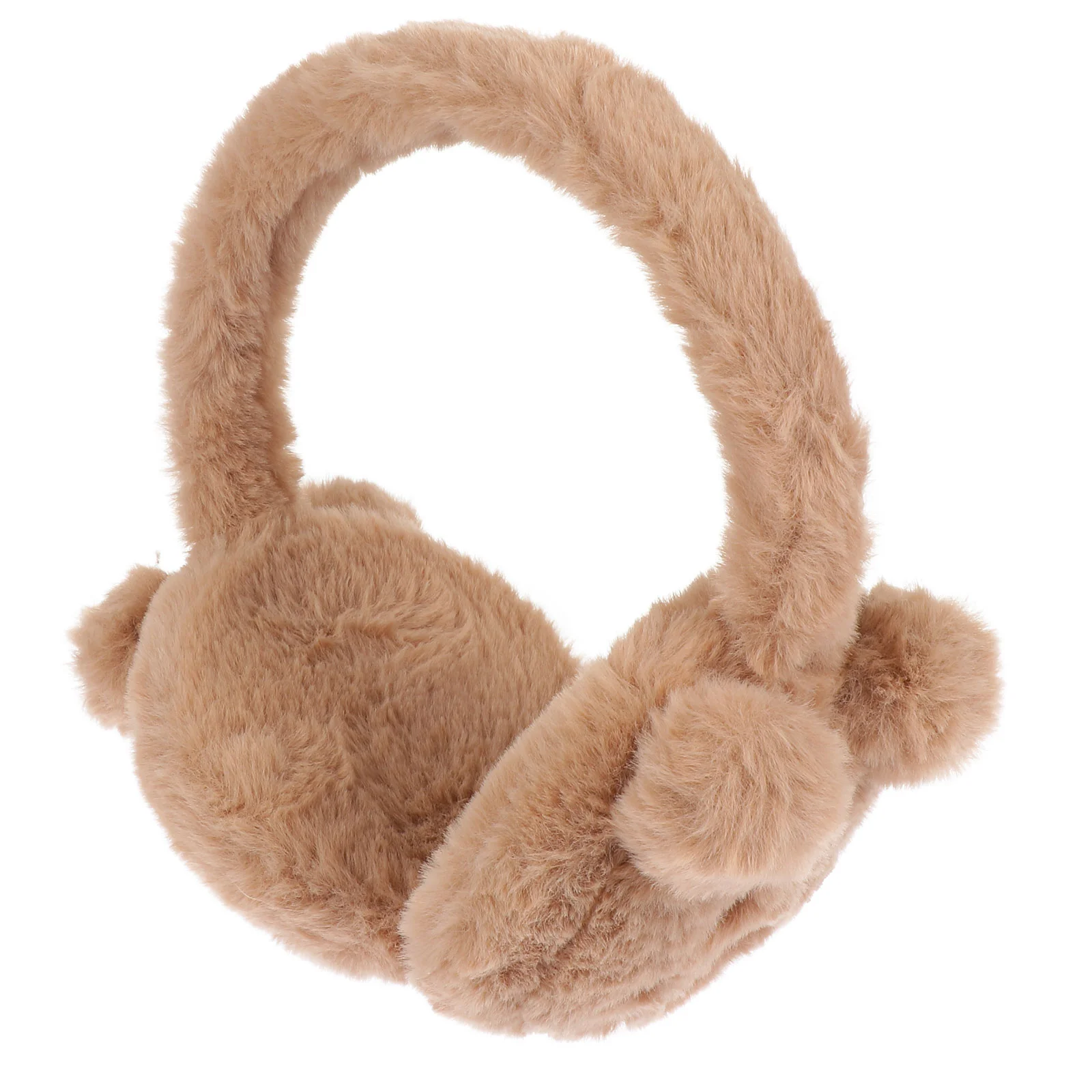 

Cold Weather Ear Cover Ladies Earflap Fuzzy Earmuffs Women Fluffy Fur Kid Warmer