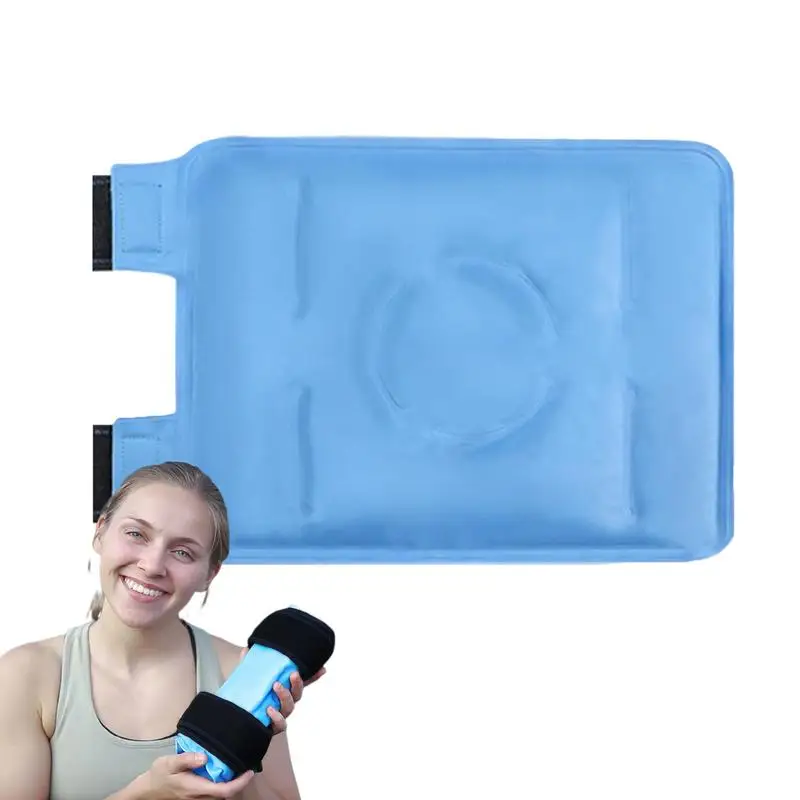 Knee Ice Pack Горячие и холодные пакеты со льдом Мешок Бандаж Многоразовый пакет с