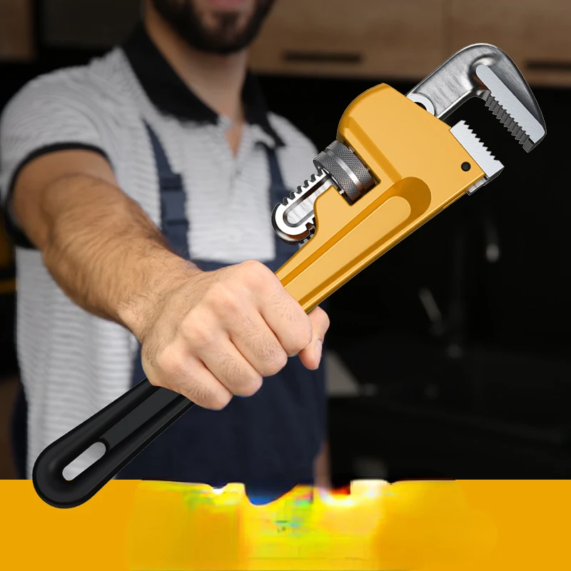 Бытовой ключ Stillson самозатягивающийся многофункциональный универсальный для