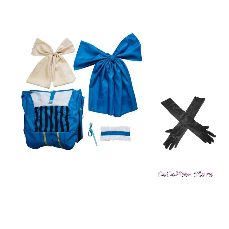 Косплей-костюм Kuroshitsuji: Книга Атлантического черного двореца Этель кордемия