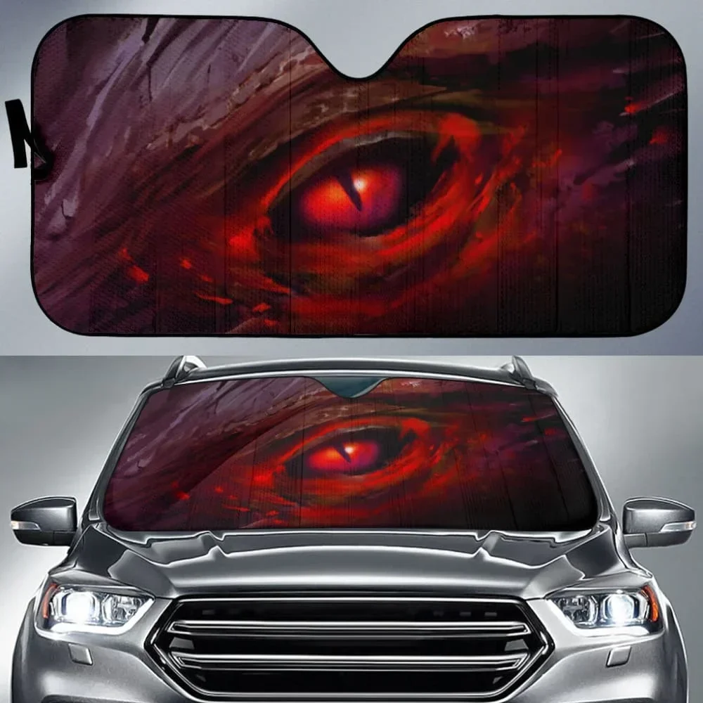 Универсальный автомобильный солнцезащитный козырек на лобовое стекло DRAGON EYE