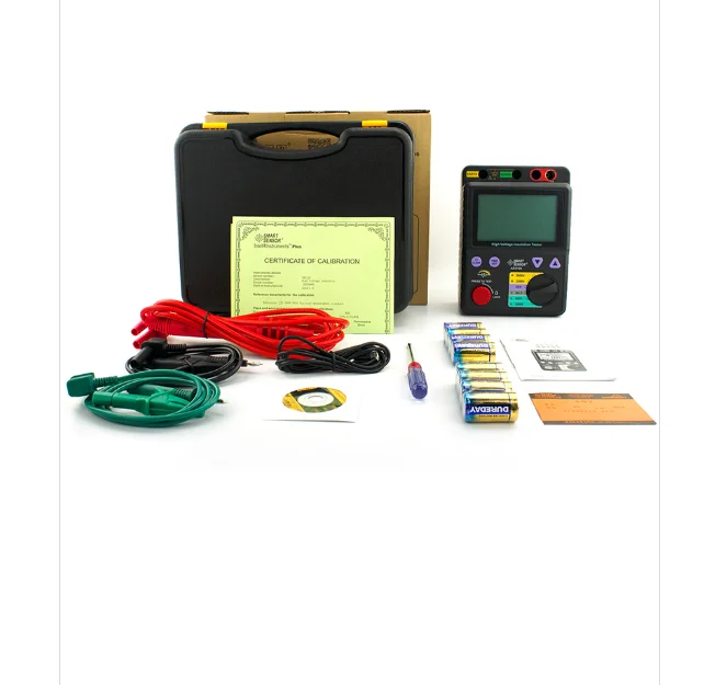 AR3126 Высокоточный цифровой мегагерный тестер сопротивления изоляции заземления