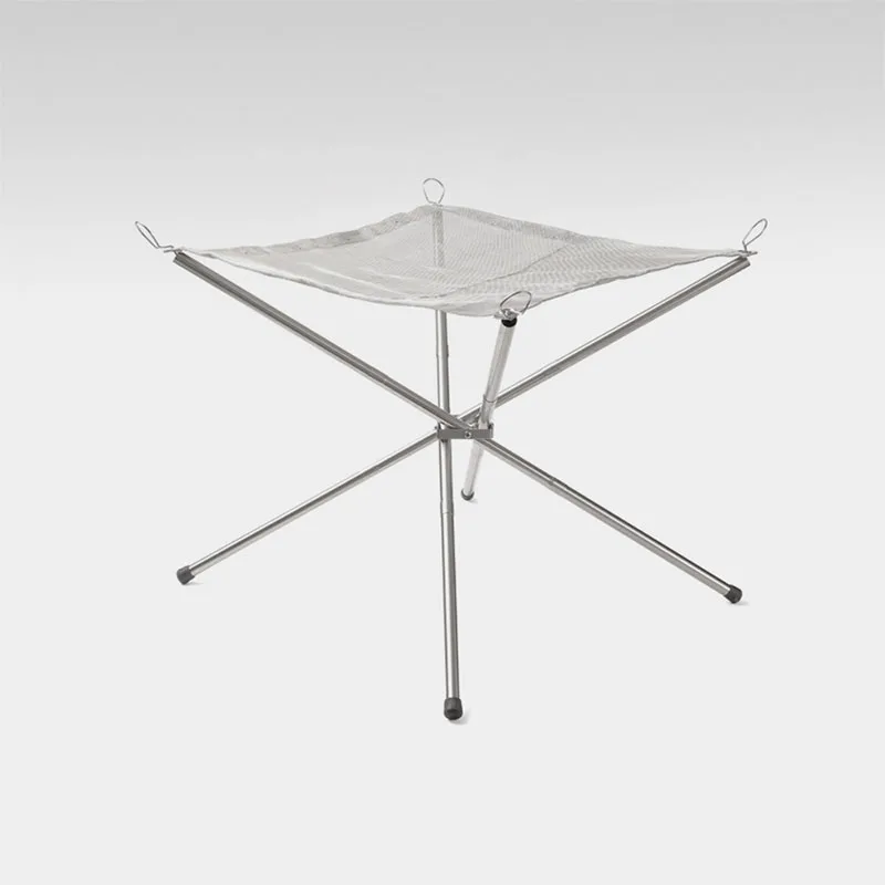 

Portable Lightweight Outdoor Stove Picnic Supplies Folding Barbecue Grill Stainless Steel Heating Stove with Storage Bag