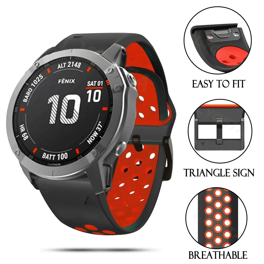 Ремешок для наручных часов Garmin Epix Pro Gen 2/Fenix 6 6X 7 7X 5 5X Plus