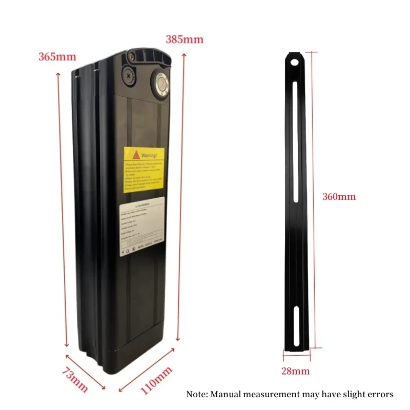 Литиевая батарея для электровелосипеда Silver Fish 36В 30Ач