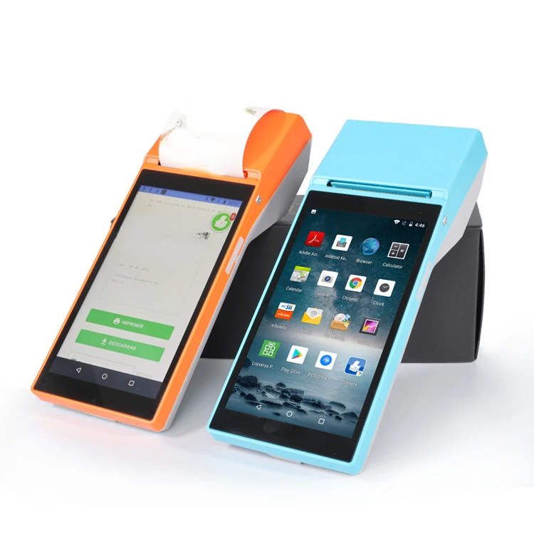 Ультрасовременная версия Android 8 1 Pos портативный принтер для смартфона с экраном