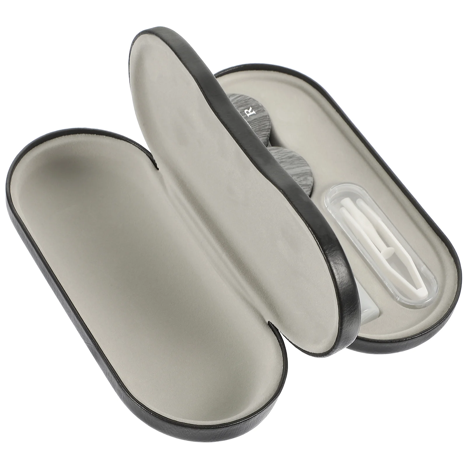 

Dual Purpose Glasses Case Multipurpose Dual-purpose Container Fashion Outdoor Metal Home Double Layer Travel