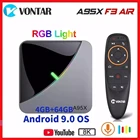 ТВ-приставка A95X F3 Air Amlogic S905X3, Android, 4 + 64 ГБ