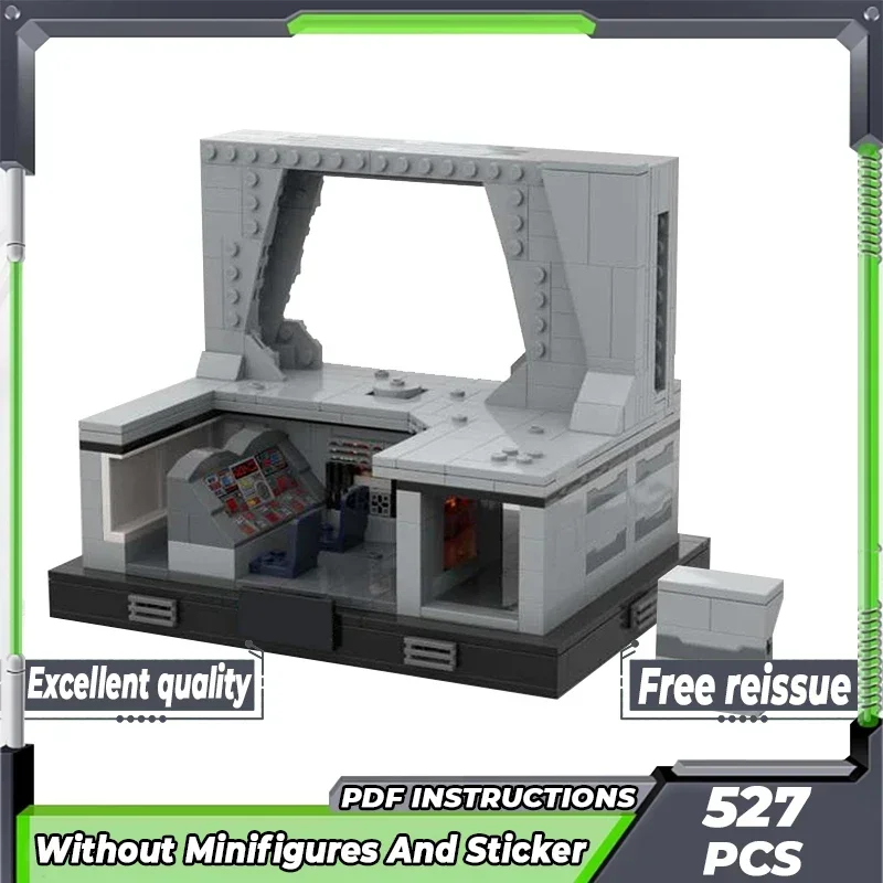 Звездная модель фильма Moc строительные кирпичи экректор мост диорама технология