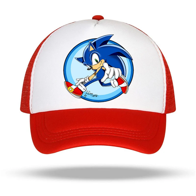 

2022New Cartoon Hedgehog Childrens Hat 52-56 cm Adjustable Boys girls leisure Cotton Sun Hat Outdoor Cute peaked cap Visor Hats