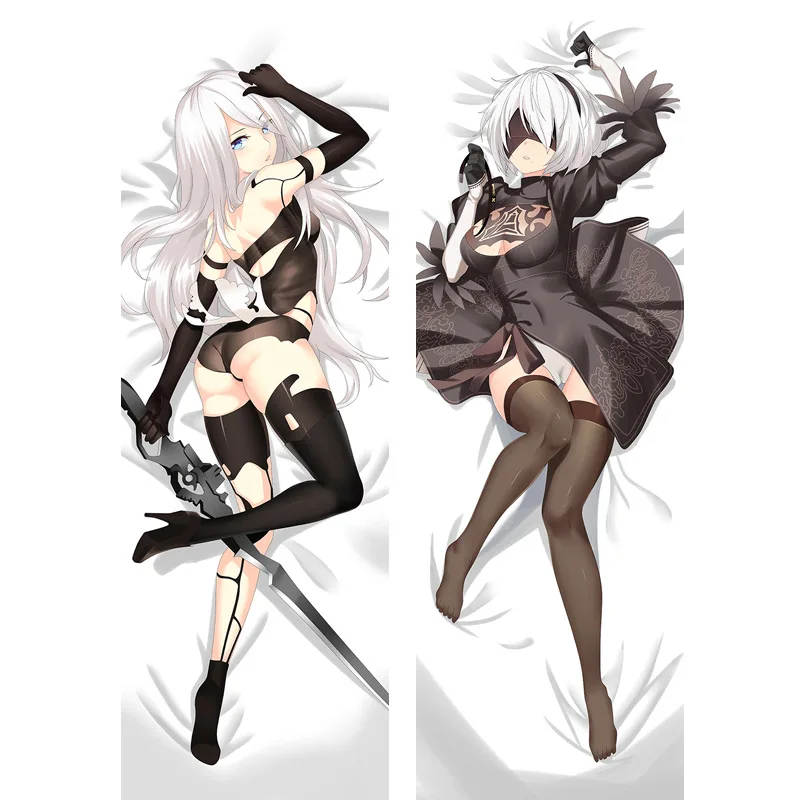 

Наволочка для подушки с надписью Nier: Automata 2B YoRHa 2A 9S Dakimakura Anime обнимающая Подушка Чехол Otaku наволочка для всего тела домашнее постельное белье подарок