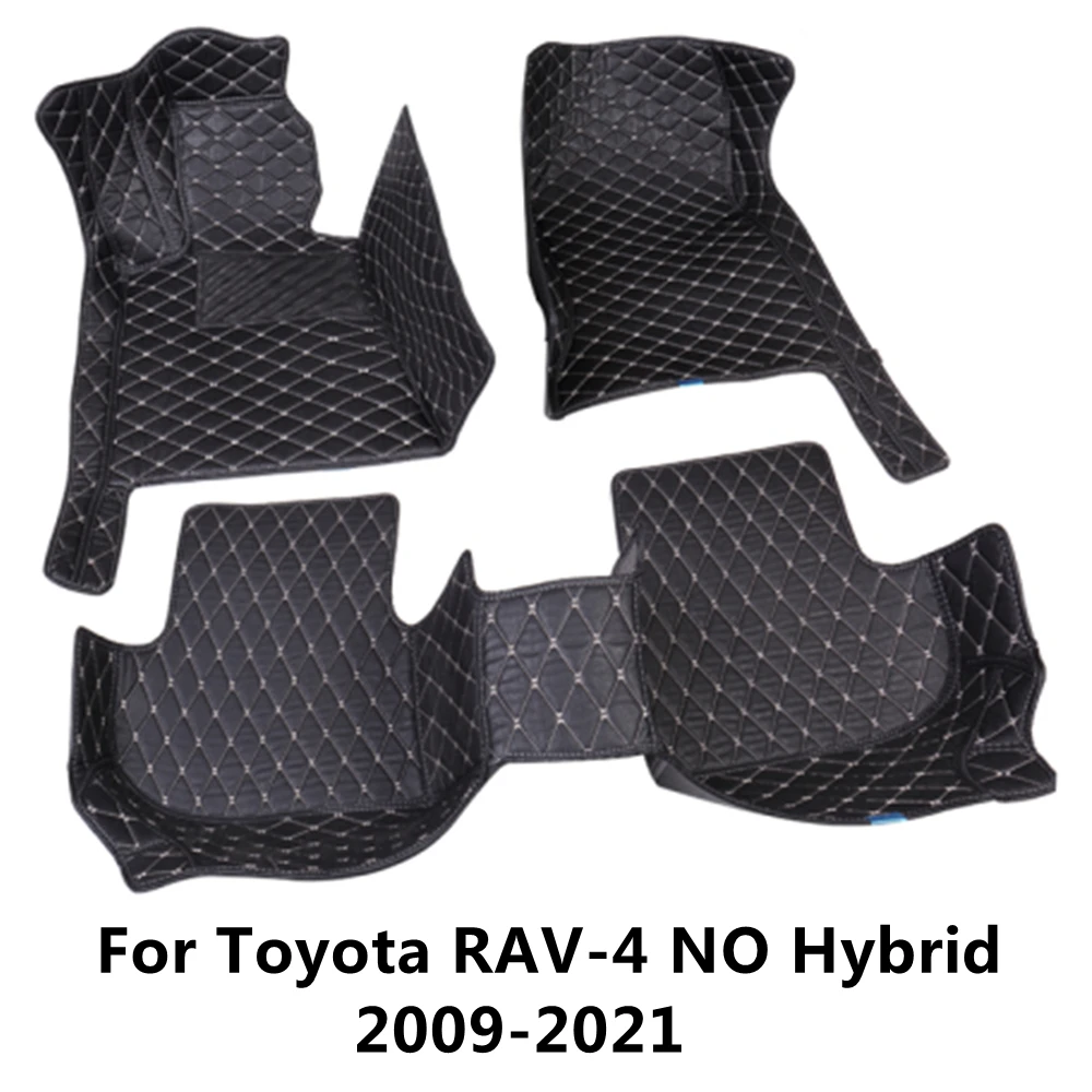 

SJ ALL Weather Custom Fit Car Floor Mats Front & Rear FloorLiner Styling Auto Parts Carpet Mat For TOYOTA RAV4 NO Hybrid 09-2021
