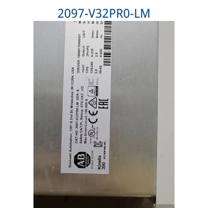 

Б/у драйвер AB 2097-V32PR0-LM, упаковка и проверка ОК