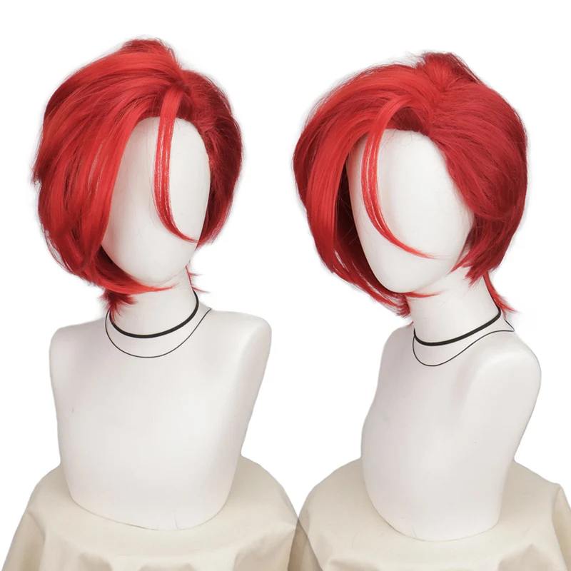 Игра LoL Arcane VI парик для косплея JinX сестра короткие волосы синтетические парики