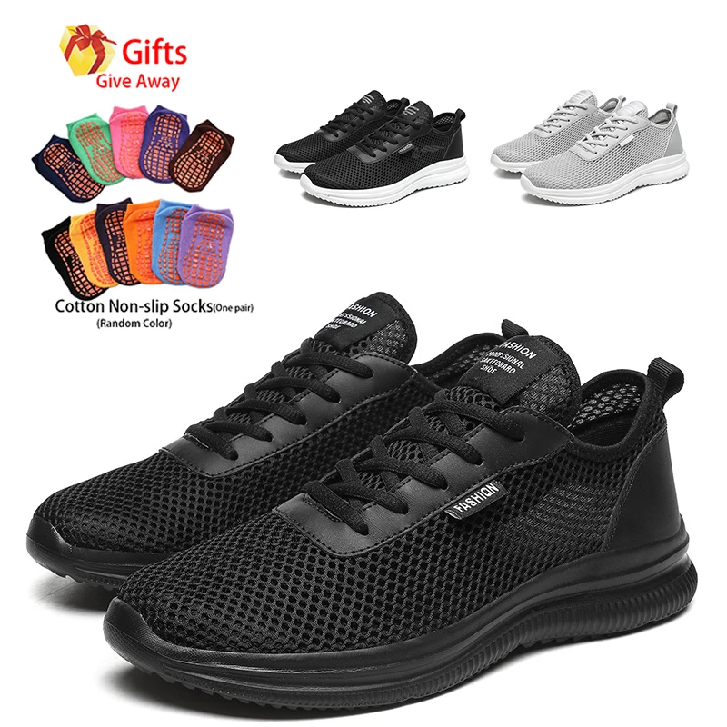 

Мужские дизайнерские кроссовки, повседневная прогулочная обувь, дышащая Спортивная обувь для бега и фитнеса, черные