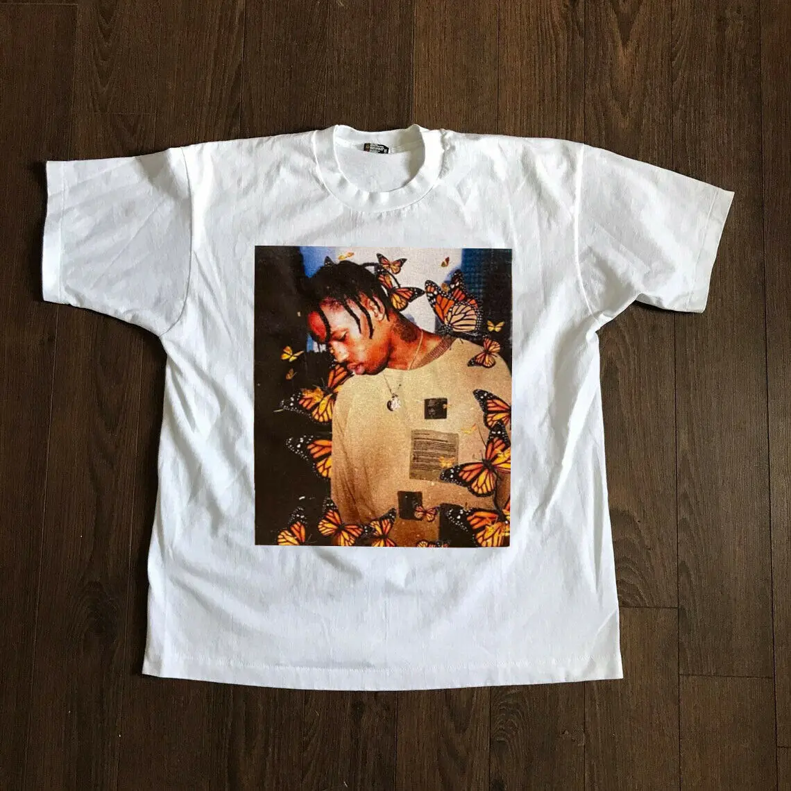 

Travis Scott - Butterfly Effect Graphic Tee Travis Scott T shirt YK0751