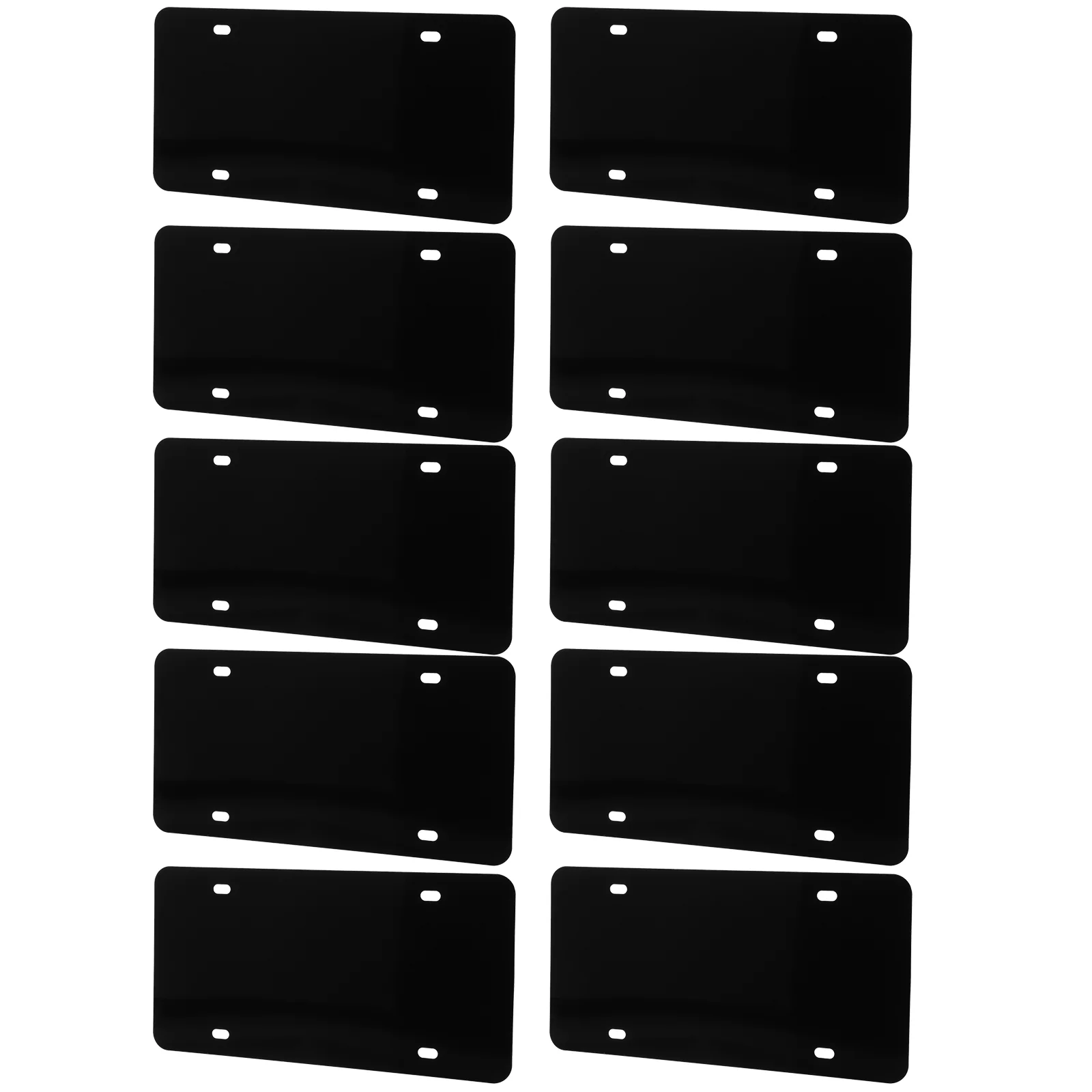 

10 шт лицензионный знак Blank DIY металлическая белая доска теплопередающие пластины сублимационный алюминий