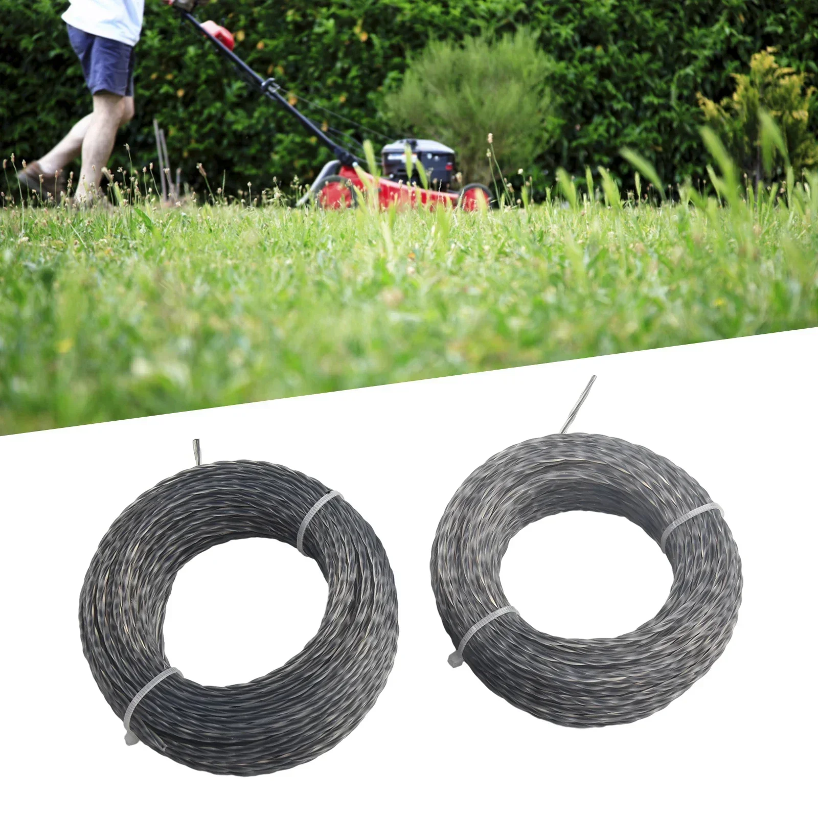 Высокопроизводительная 2 комплекта лески для триммера травы Corereforced 0 3 мм x 15 м (30 м)