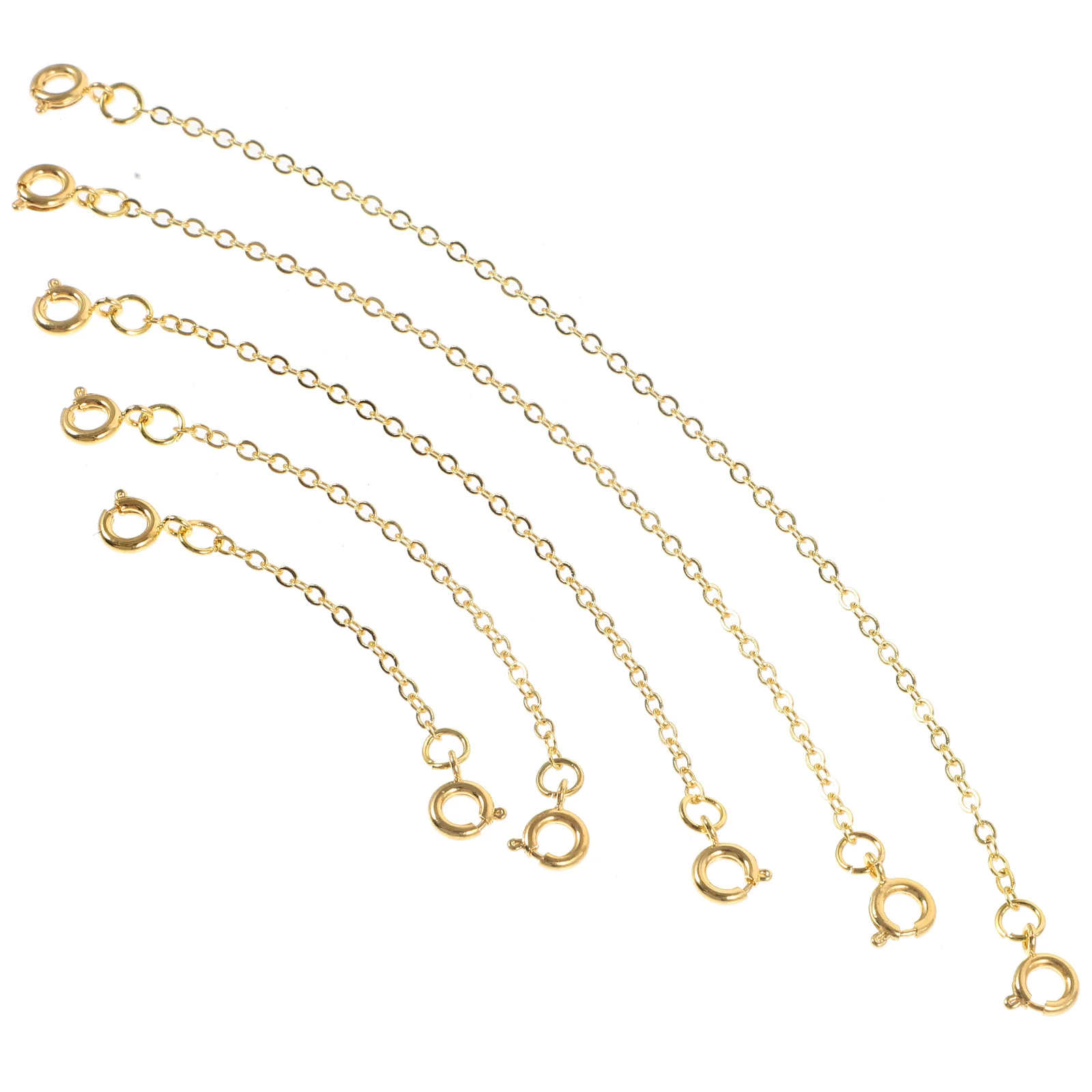 5 шт. медное ожерелье браслет удлинители ювелирных изделий для браслетов цепочки