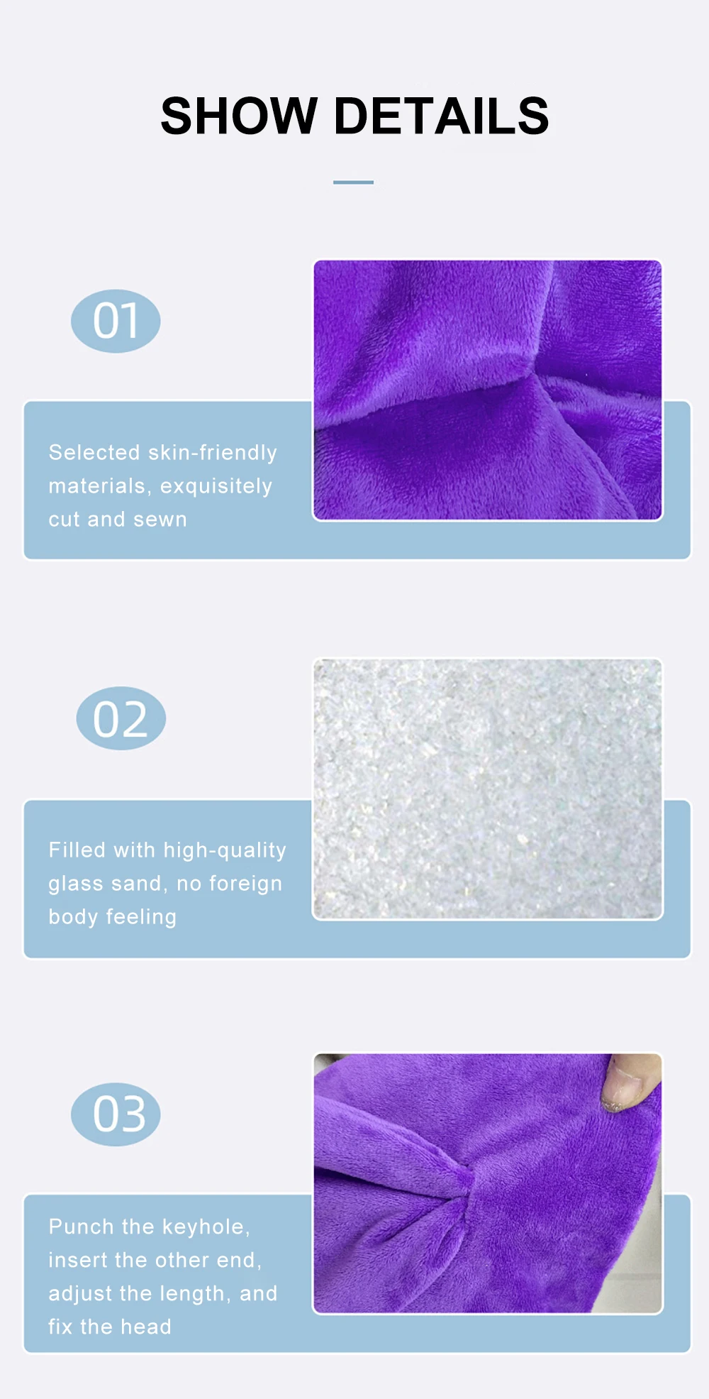 Утяжеленная маска для сна повязка на глаза путешествий Расслабляющая Помощник