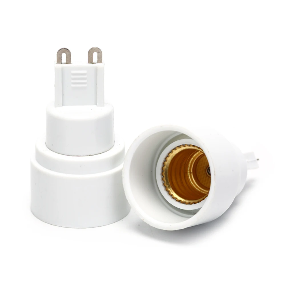 

G9 To E14 adapter High quality material fireproof material socket adapter LED lamps Corn Bulb