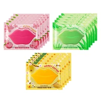 innicare collagen nourishing lip mask lip care moisture fruits essence anti aging wrinkle labial gel patch lips pad patches