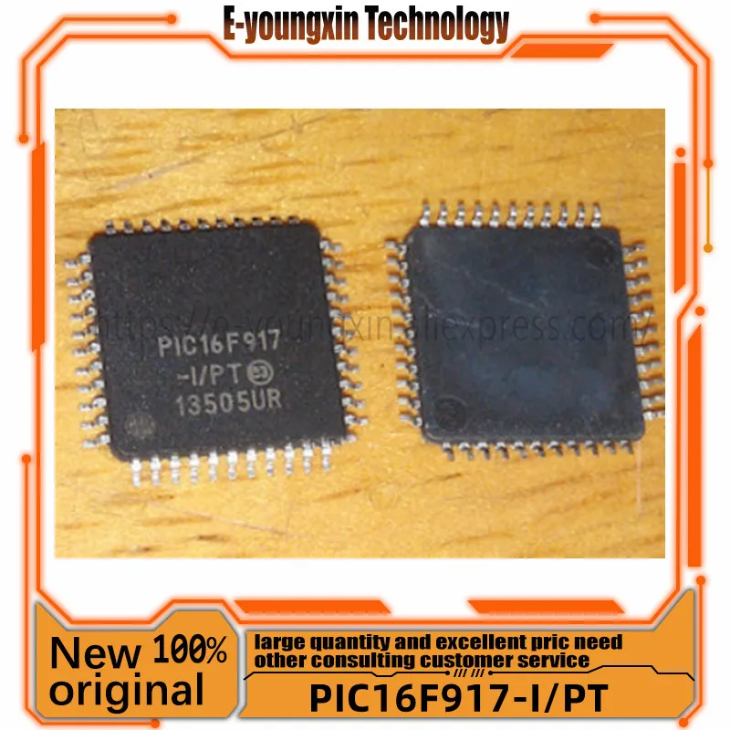 

5PCS/LOT PIC16F917-I/PT PIC16F917 I/PT TQFP44 New original