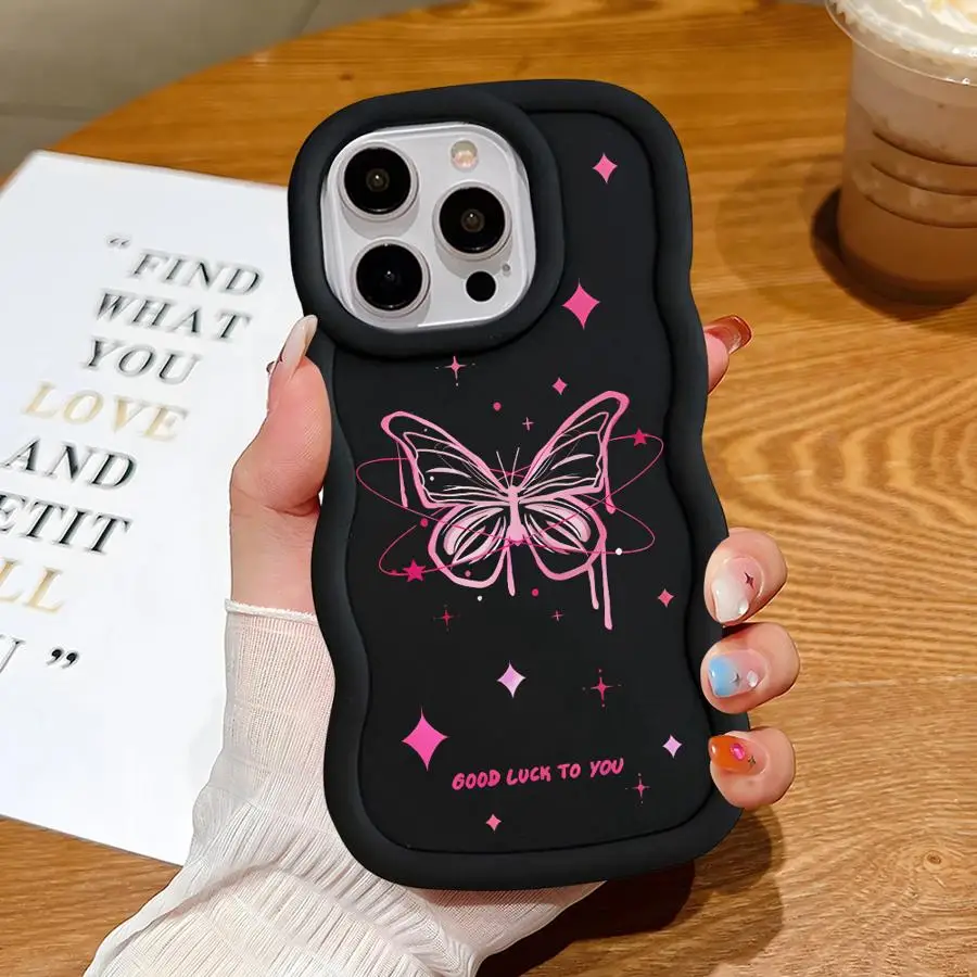 Ретро Чехол С Рисунком бабочки для Vivo Y03 Y20i Y21S Y20S Y20 Y02 Y15S Y16 Y17S Y18 Y21A Y21 Y22S Y27 Y28 Y33S 4G