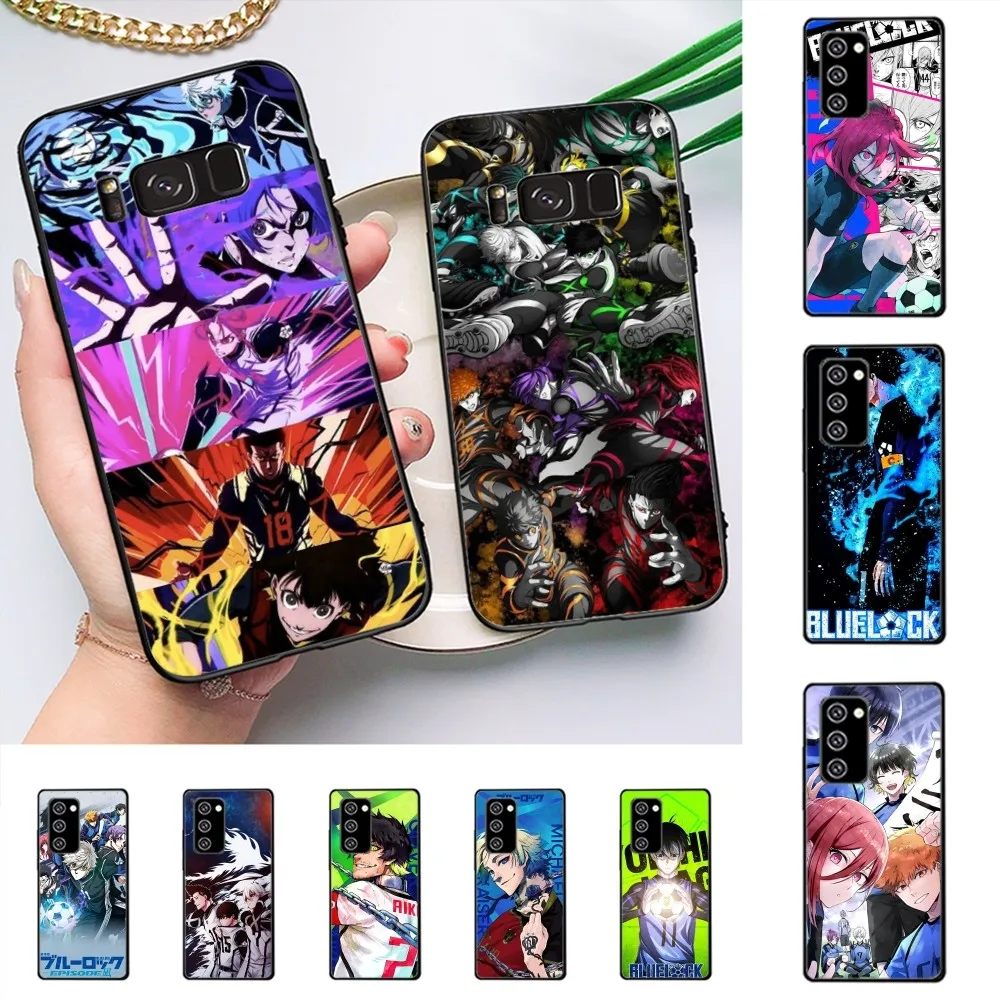 Football Comics B-Blue L-Lock Phone Case For Samsung J 7 Plus 7core J7 Neo J6 Prime J4 J5 Mobile Cover