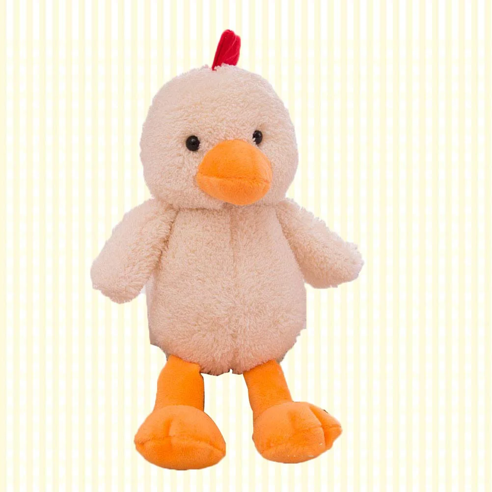 

1pc Cartoon Chicken Plush Stuffed Animal Gift for Toddler Children