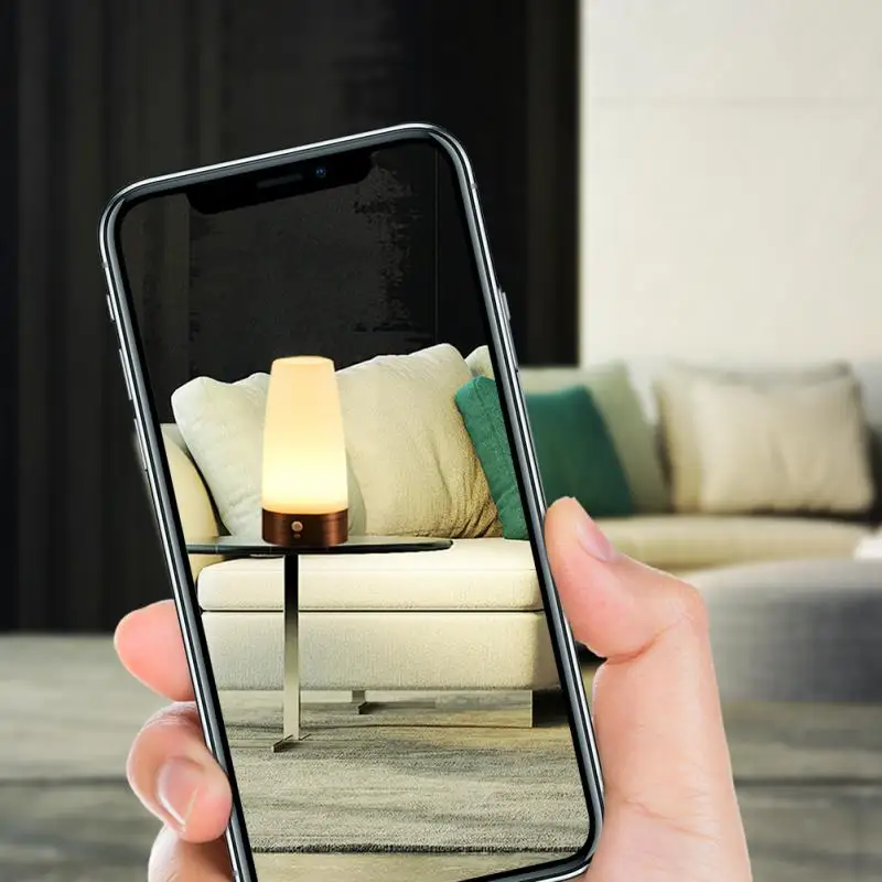 

Wireless Lantern Induction Lamp Bed Headboard Lamp Home Light Room Decor Night Light Smart Light Battery Power
