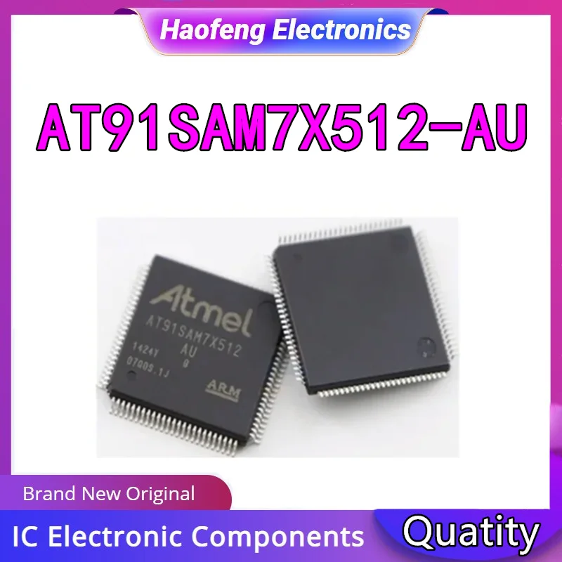 

AT91SAM7X512 AT91SAM7X512-AU LQFP-100 IC MCU Chip 100% New Original in stock