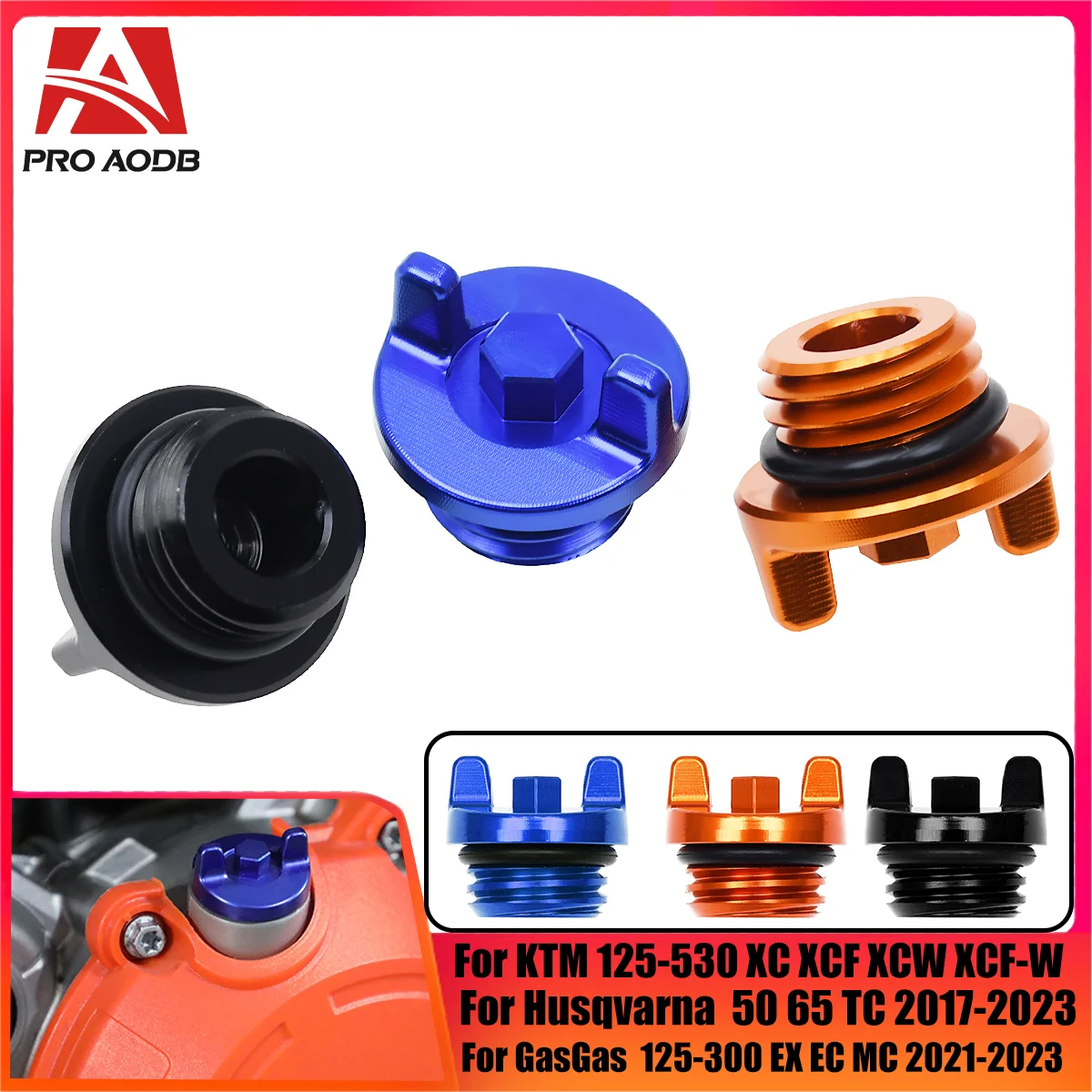 Крышка пробки заливной горловины моторного масла с ЧПУ для KTM XCW XCF-W XC XCF XC-W SixDays SX SXF