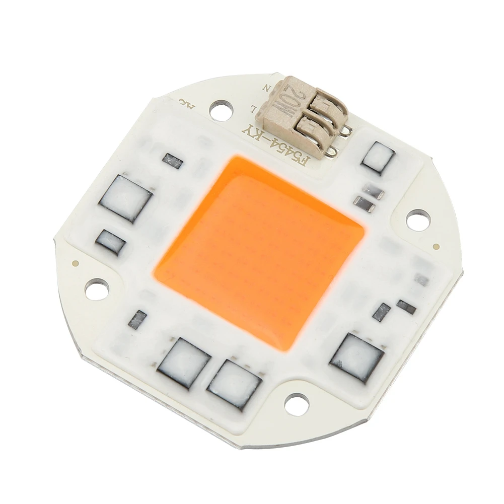 

LED Chip Full Spectrum Plant Grow Light COB Bead Lamp for Greenery Plant Flower 20W