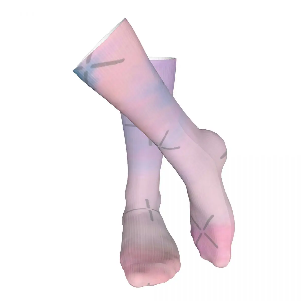 

Lover Taylor Album Cover Pattern Design Adult Stockings Breathable For Daily Matching Thigh length Socks Bright Colours