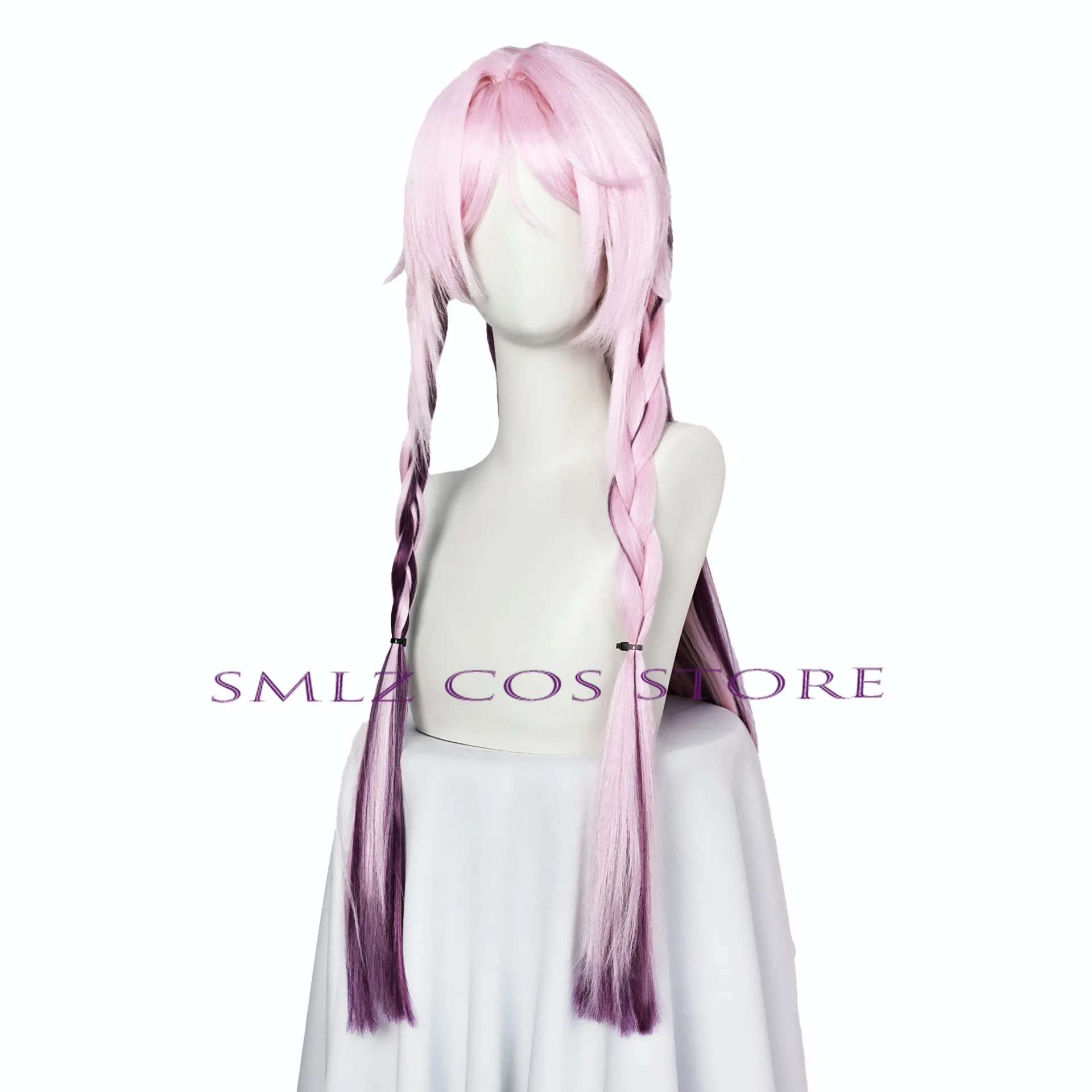 Citlali Косплей Парик Игра Genshin Impact Cos Розовый Фиолетовый Жареное Тесто Твисты Citlé