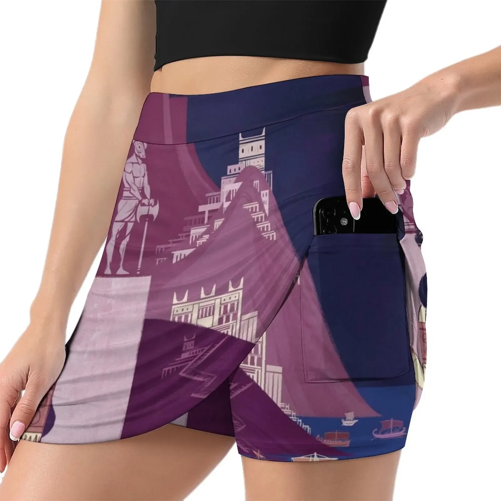 Древняя цивилизация Минотавр - Кретговая бронза История эпохи Мини-юбка Minos