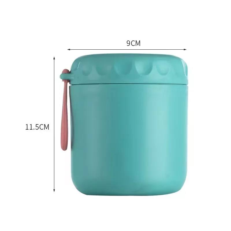 

430ml Food Thermal Jar Insulated Soup Cup Thermos Containers Stainless Steel Lunch Box Thermo Keep Hot for School Children