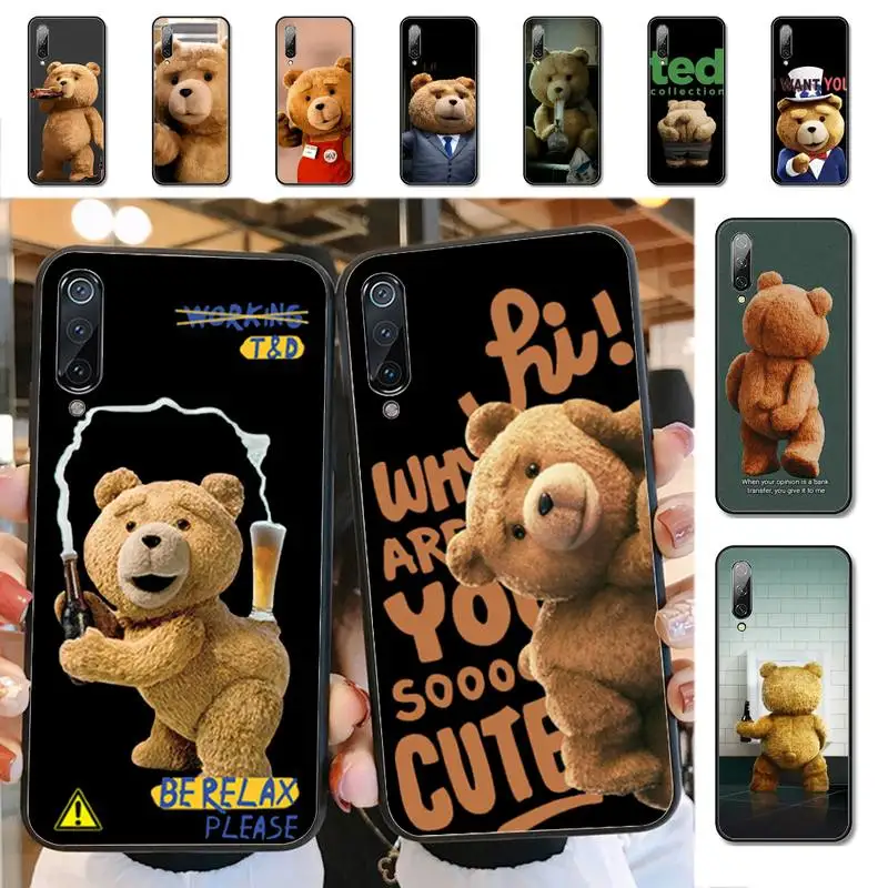 

Teddy Bear Phone Case for Xiaomi mi 8 9 10 lite pro 9SE 5 6 X max 2 3 mix2s F1