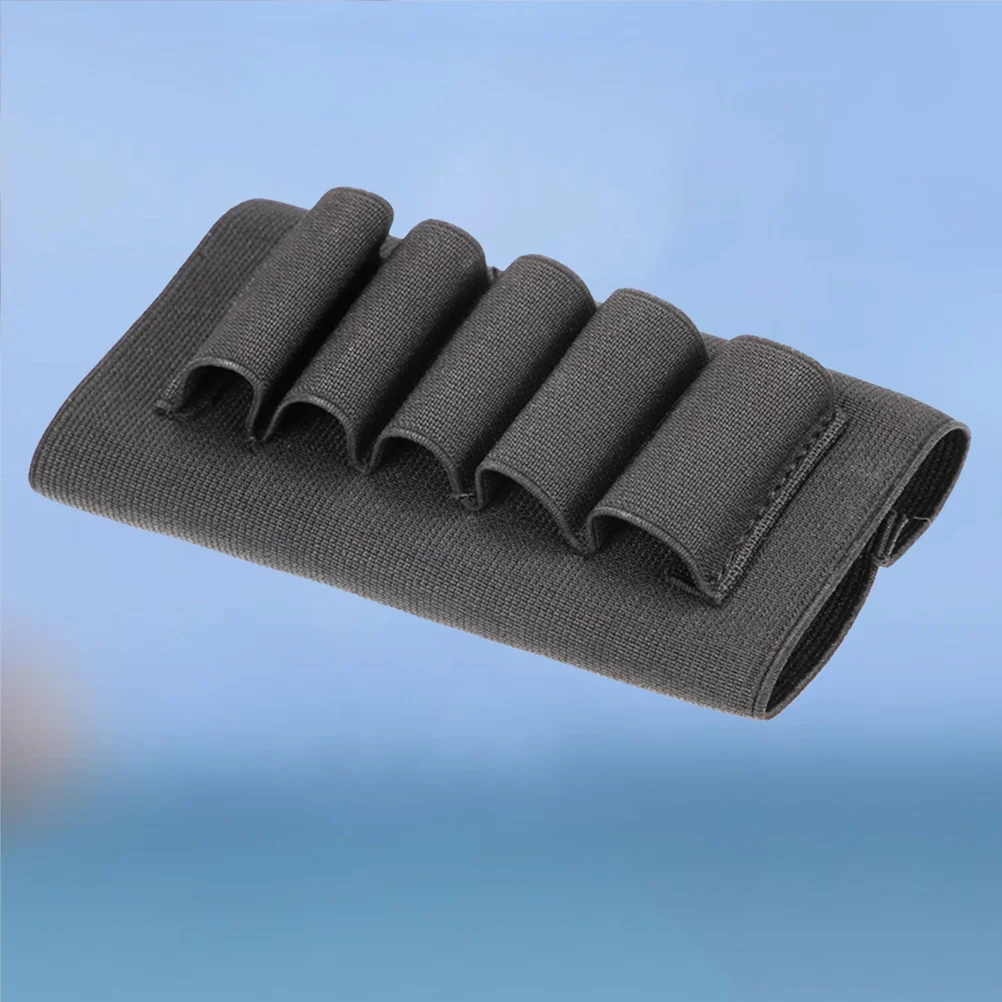 Bullet Holder Bag Portable 5-Cell Cartridge Carrier Pouch Shell Stock