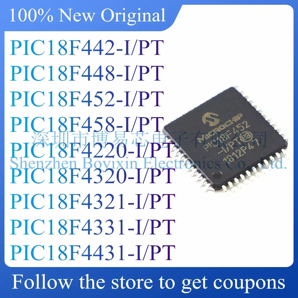 НОВЫЙ PIC18F442 PIC18F448 PIC18F452 PIC18F458 PIC18F4220 PIC18F4320 PIC18F4321 PIC18F4331 PIC18F4431-I/PT
