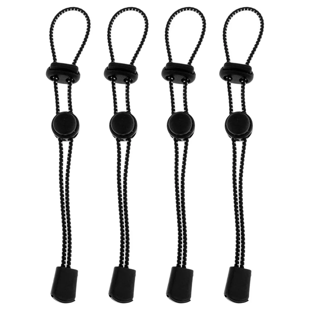 

4pcs Backpack Buckle Elastic Rope Walking Pole Elastic Cord For Trekking Outdoor