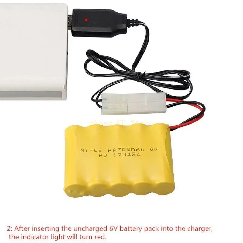Фото M5TD Зарядка кабельная батарея USB Зарядное устройство NI-CD NI-MH KET-2P Adapter Adapter 250ma Toy Car №3