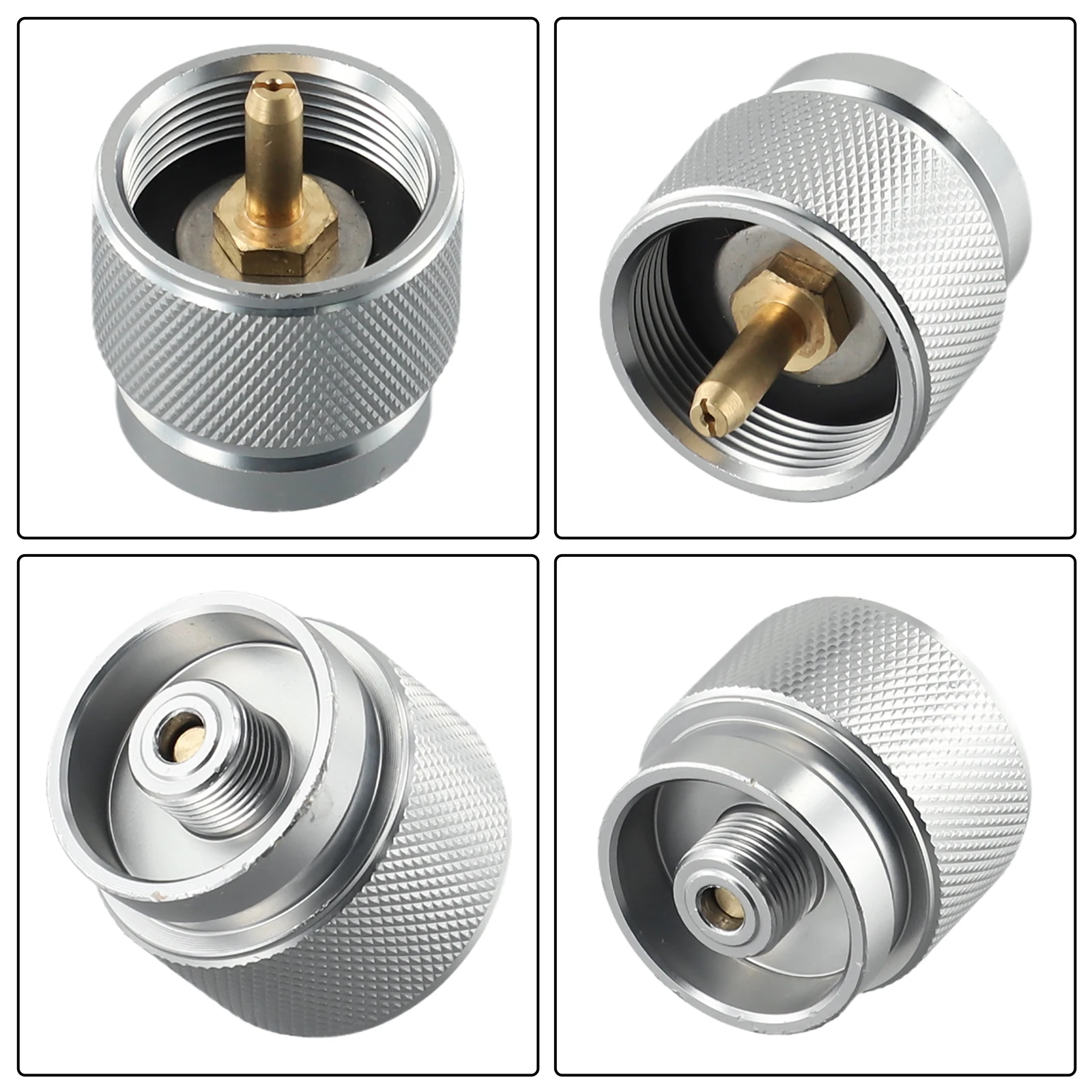 Соединитель Адаптер газовой плиты 30x6 мм алюминиевый сплав + медное оборудование